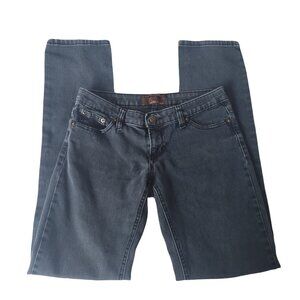 UB Jeans Women's Skinny Leg Black Denim Jeans | Size 27